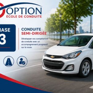 Cours de conduit option